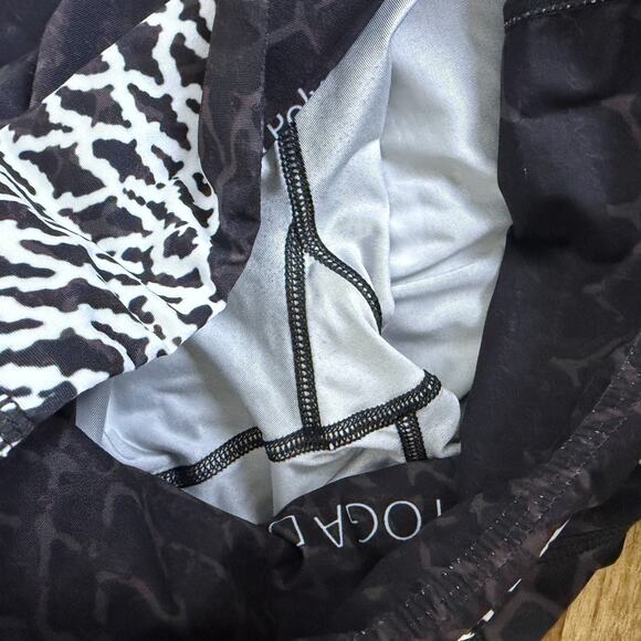 Yoga Democracy RGB Ruth Bader Ginsberg Leggings Womens Small Black Gym Stretch - Picture 10 of 12